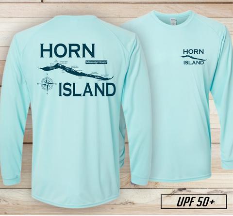 Horn Island UPF50+ Polyester Dri-Fit Sun Shirt