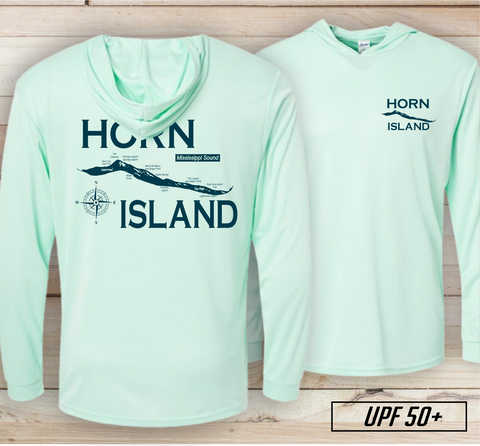 Horn Island UPF50+ Sun Shirt - HOODED